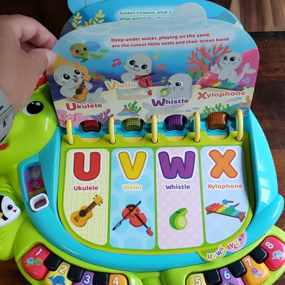 5X HOST PICK. Vtech Touch & Teach Sea Turtle - Picture 7 of 8